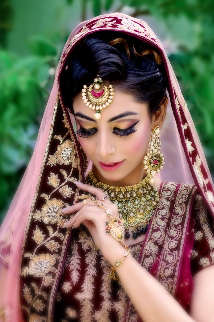 Bridal Makeup Service at Sahiba Unisex Salon Delhi